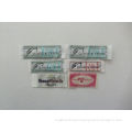 Customized Colorful Woven Clothing Labels / Woven Clothing Tags For Garments With Normal / Special shape